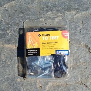 Black Decorative Chain - 10 Feet